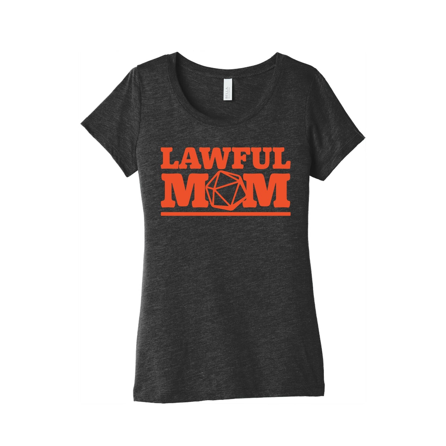 Lawful Mom White Print Women's Triblend Tee