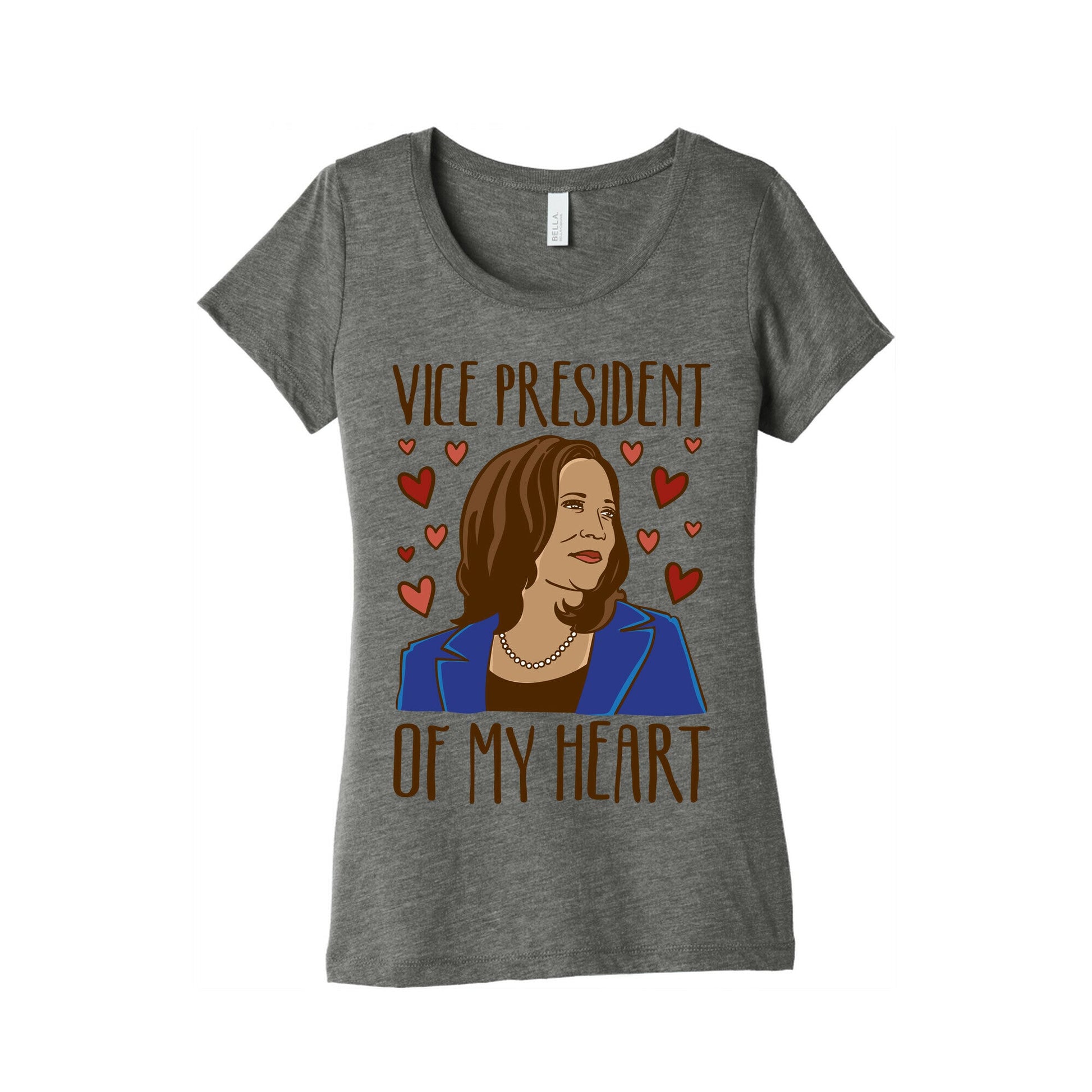 Vice President of My Heart  Womens Triblend Tee