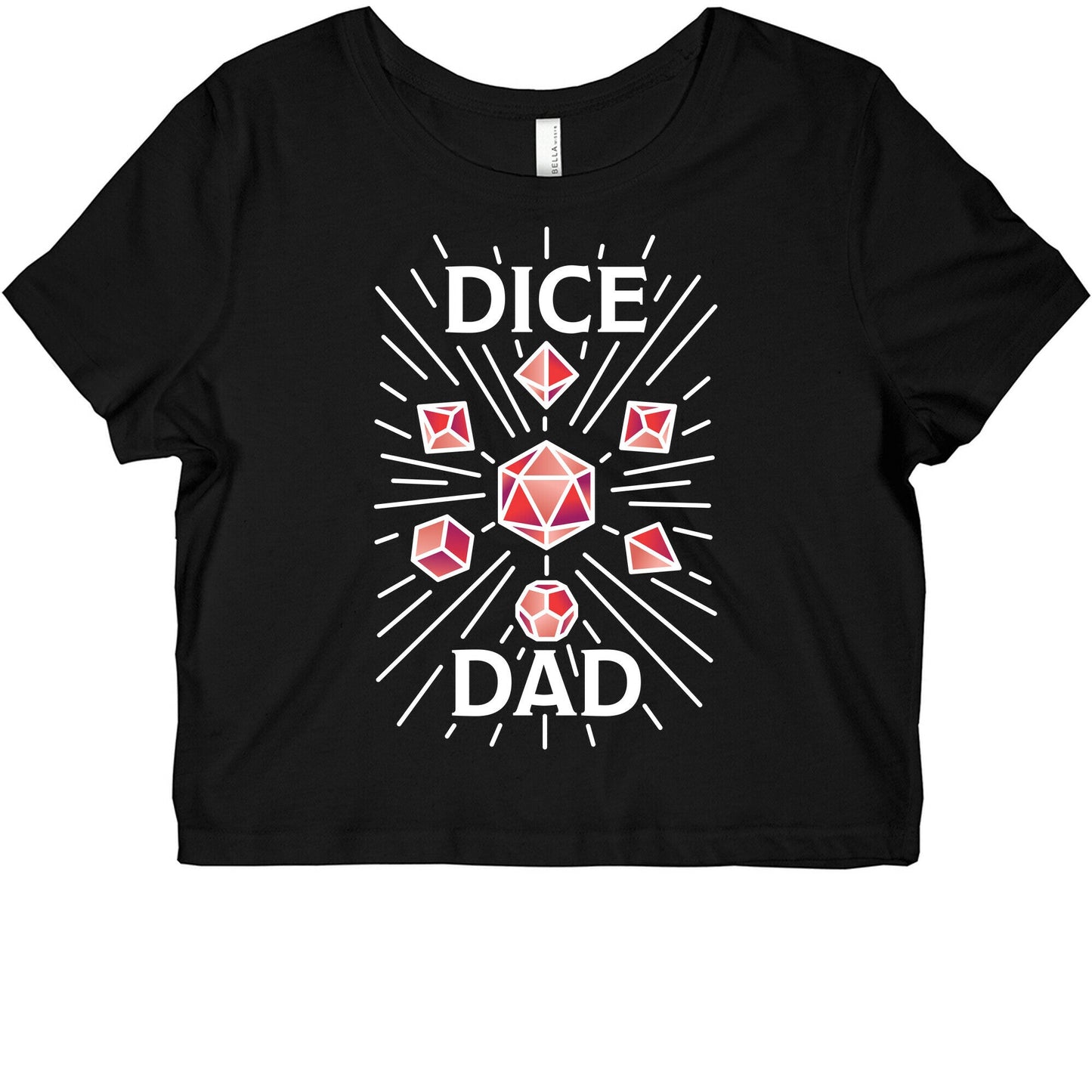 Dice Dad Graphic Baby Tee