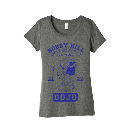 Bobby Hill Self Defense Dojo Women's Triblend Tee