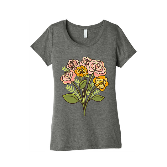 Vulva Bouquet Women's Triblend Tee