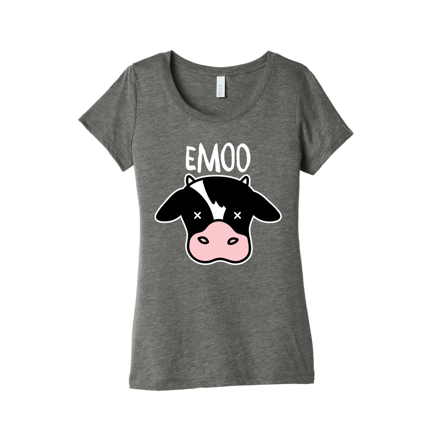Emoo Emo Cow Women's Triblend Tee