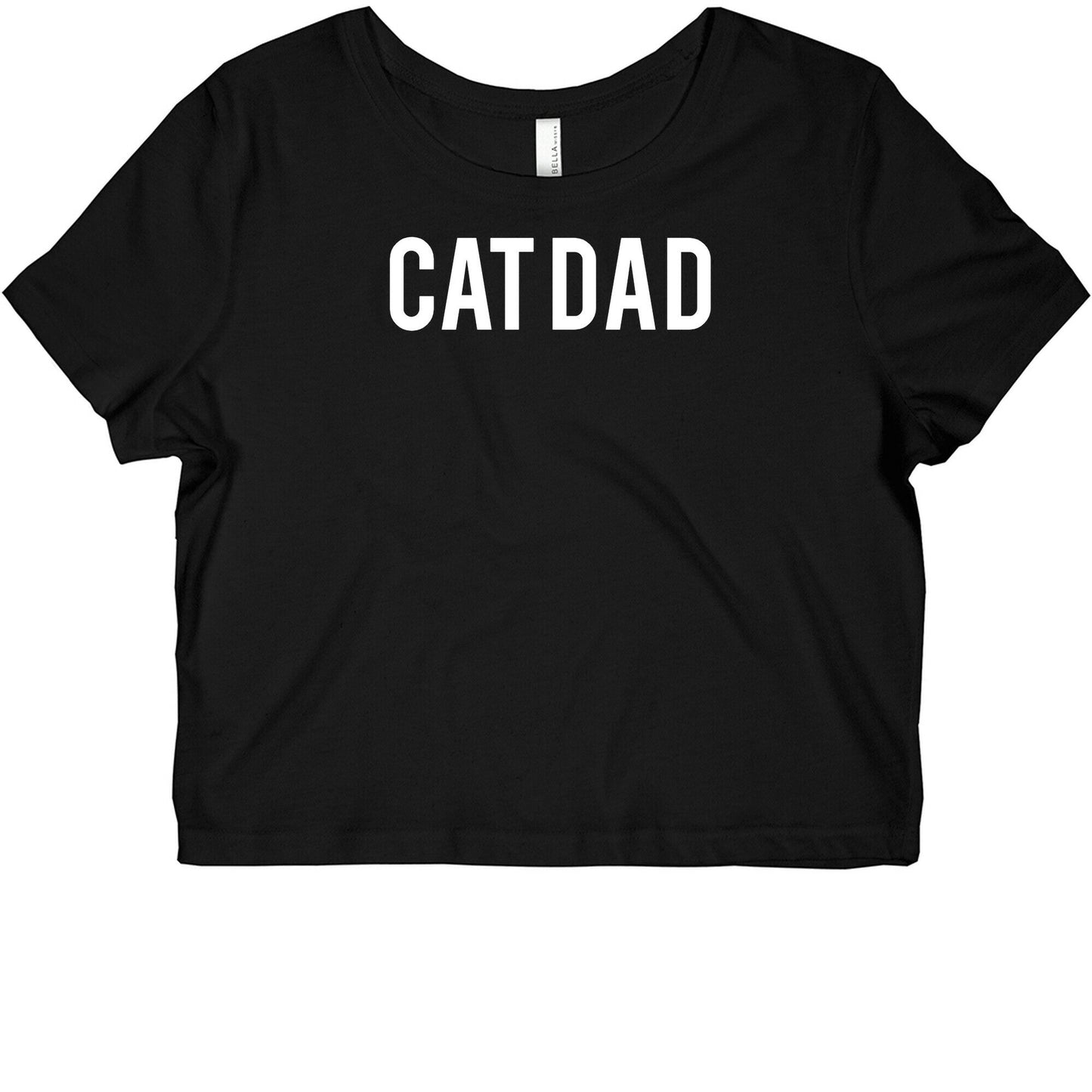 Cat Dad Graphic Baby Tee