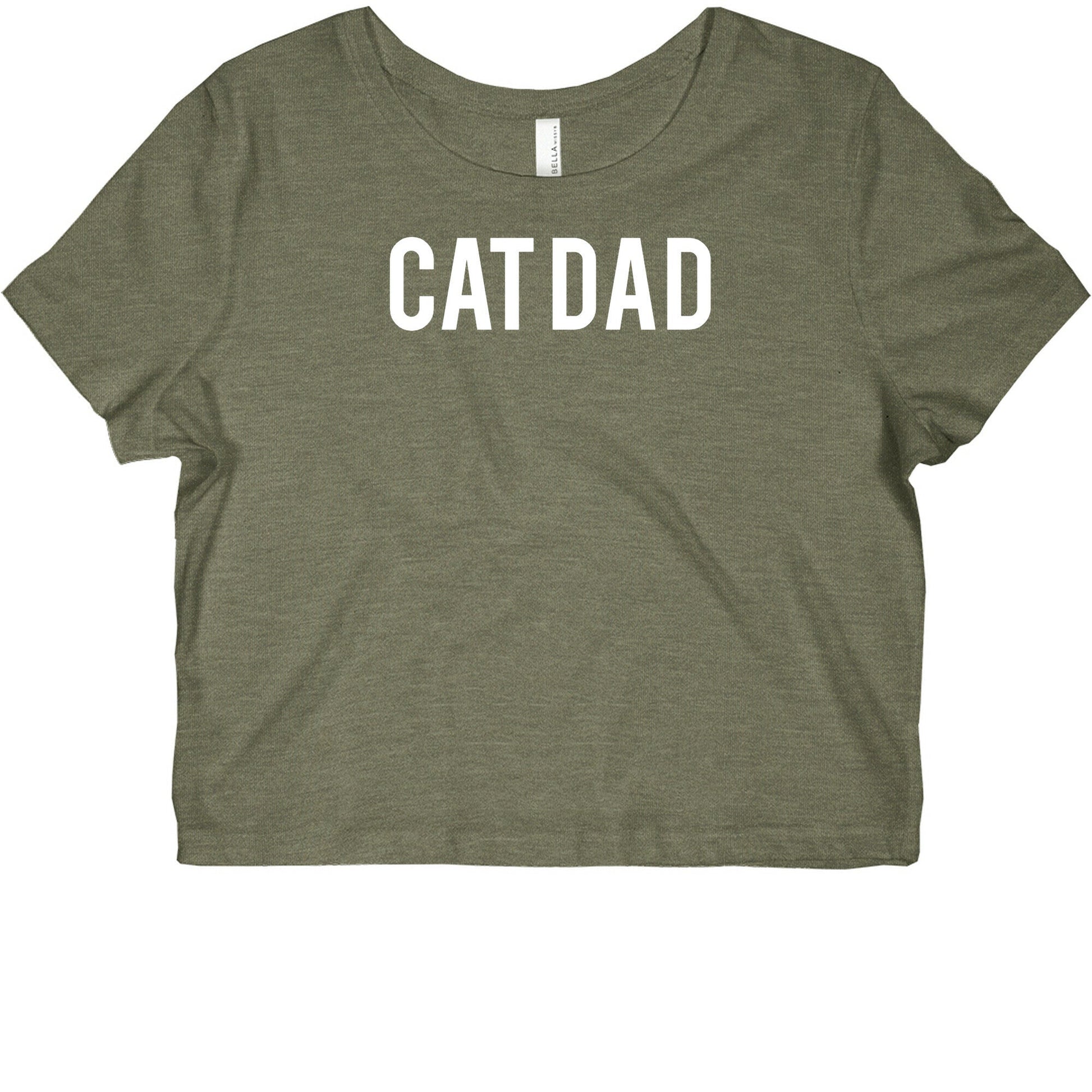 Cat Dad Graphic Baby Tee
