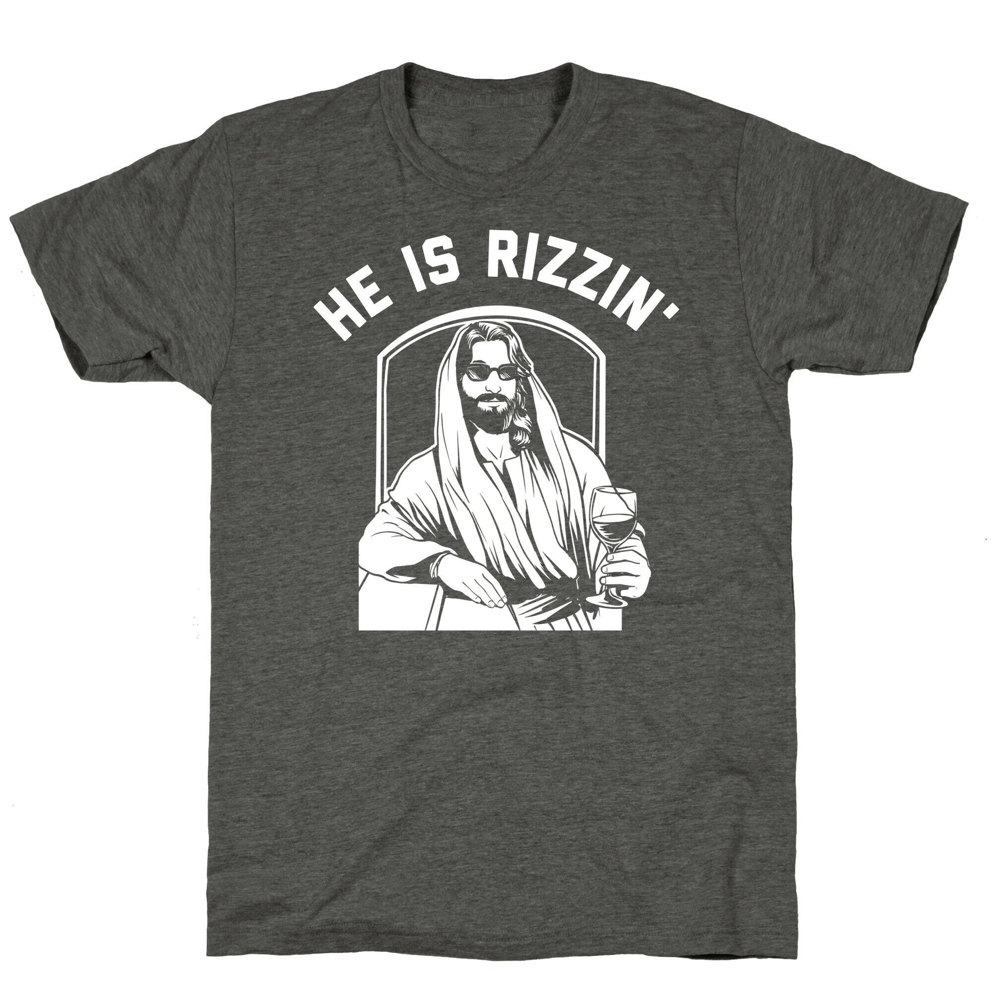 He Is Rizzin' Triblend Tee