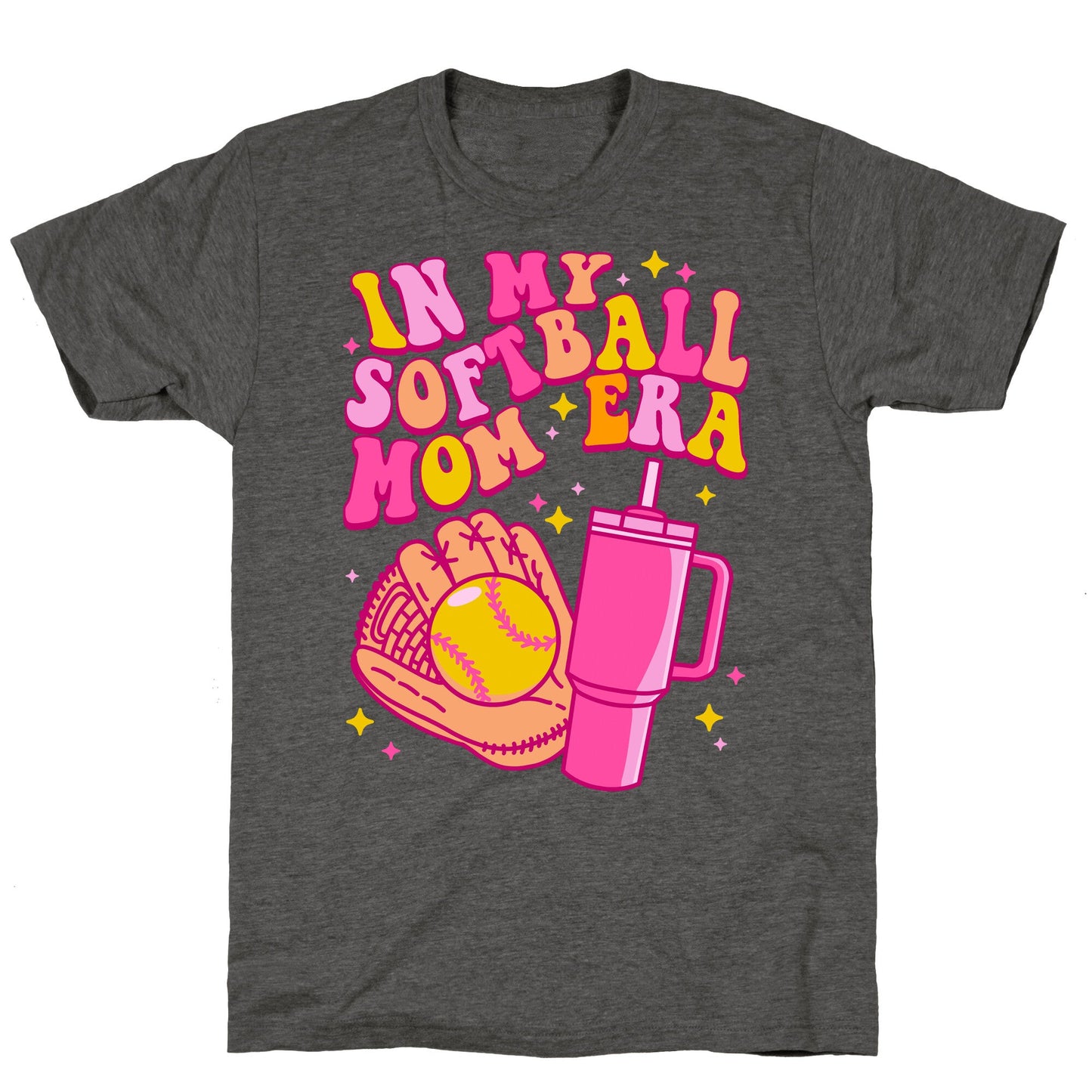 In My Softball Mom Era Triblend Tee