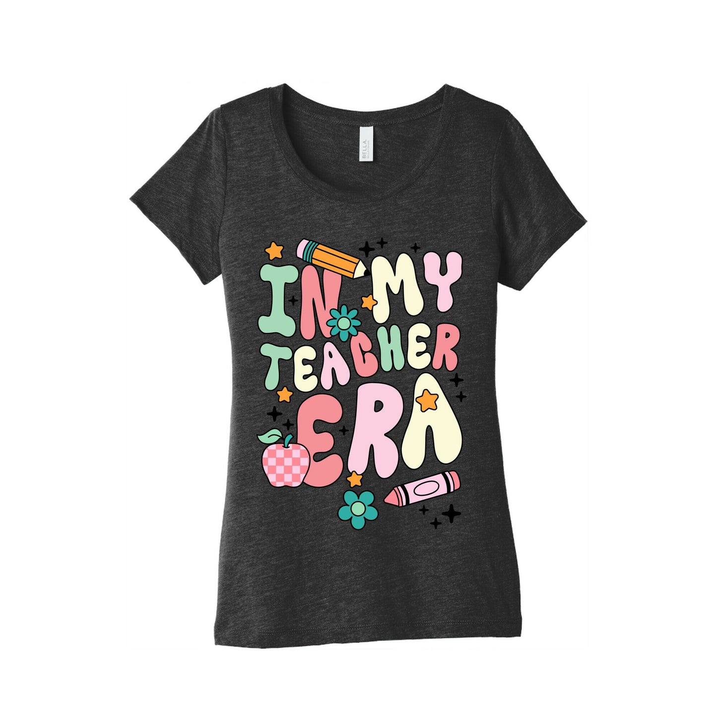 In My Teacher Era Womens Triblend Tee