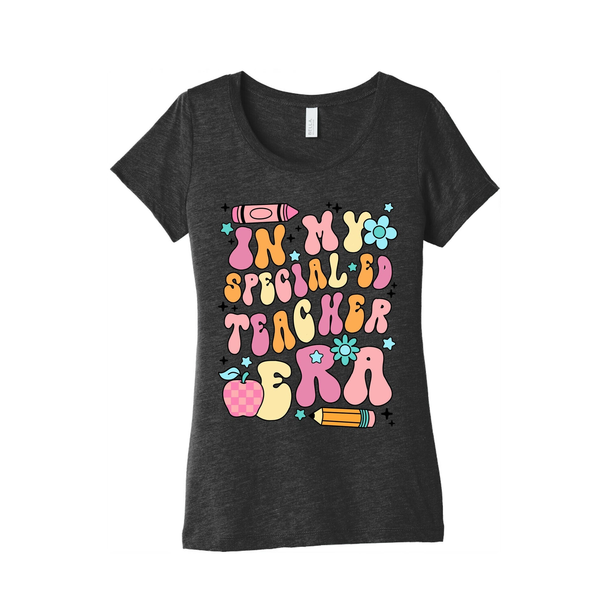 In My Special Ed Teacher Era Womens Triblend Tee