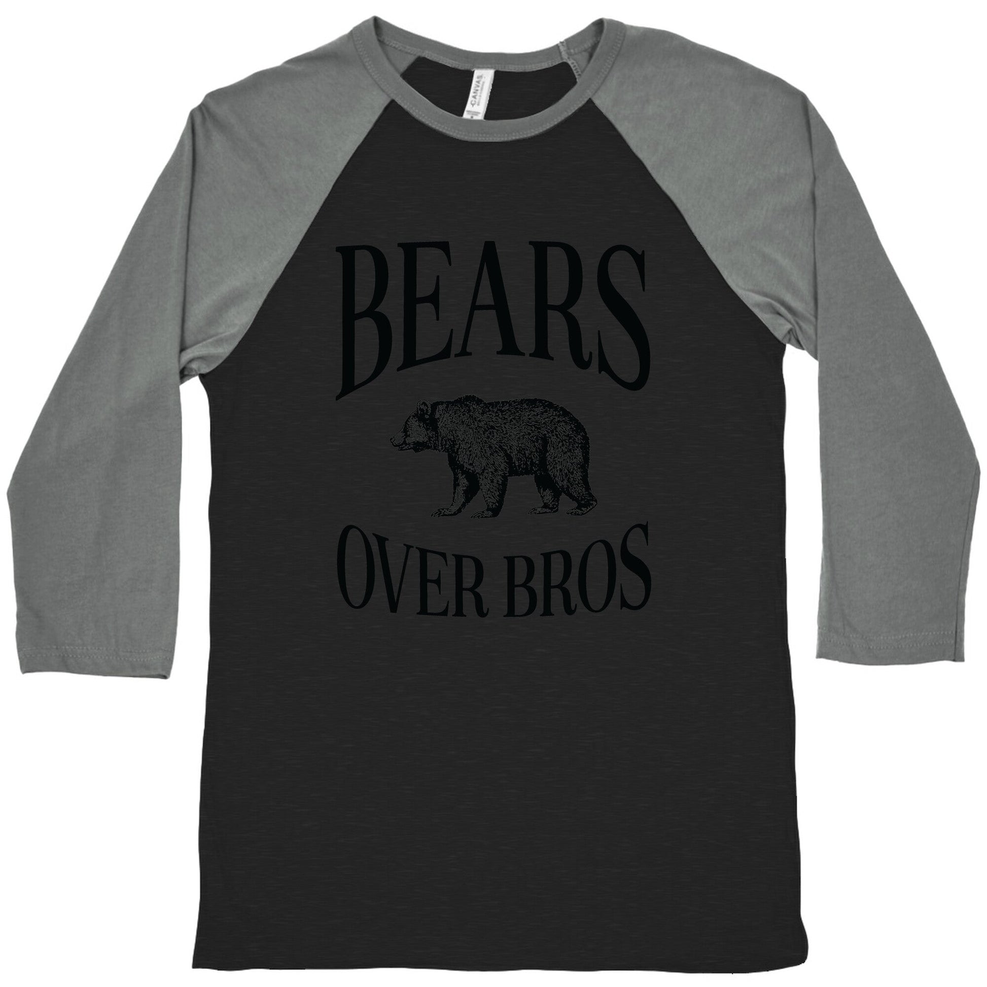 Bears Over Bros Baseball Tee