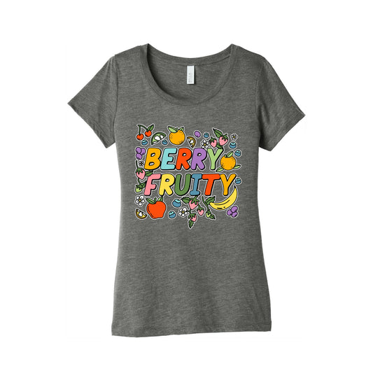 Berry Fruity Womens Triblend Tee