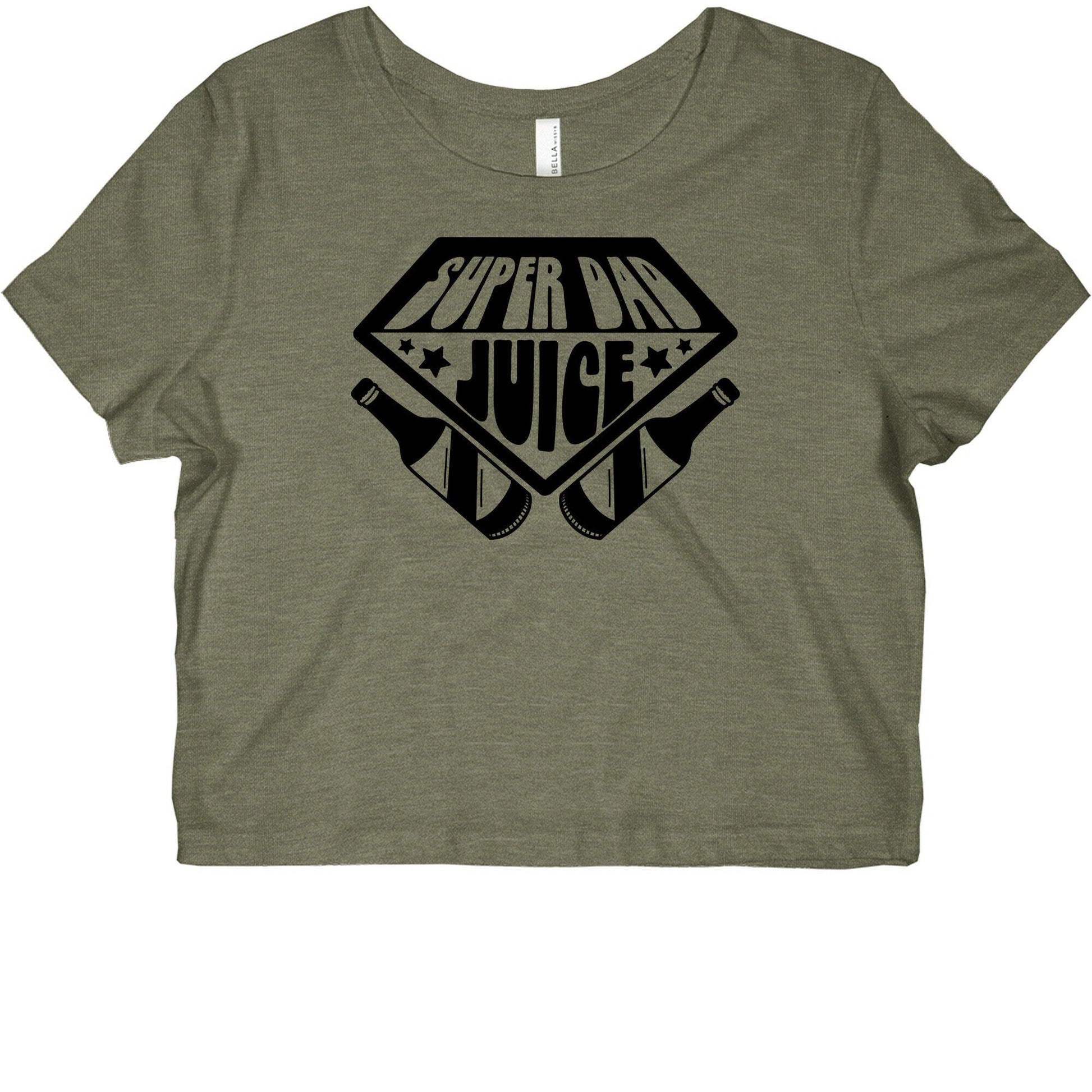 Super Dad Juice Graphic Baby Tee