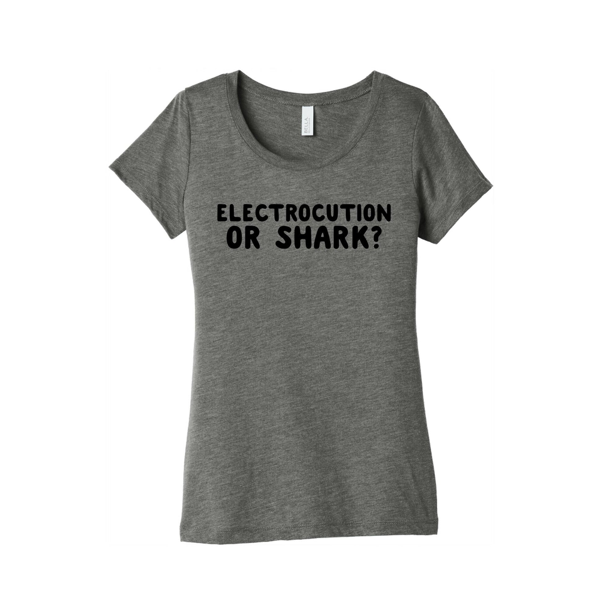 Electrocution or Shark? Trump Womens Triblend Tee