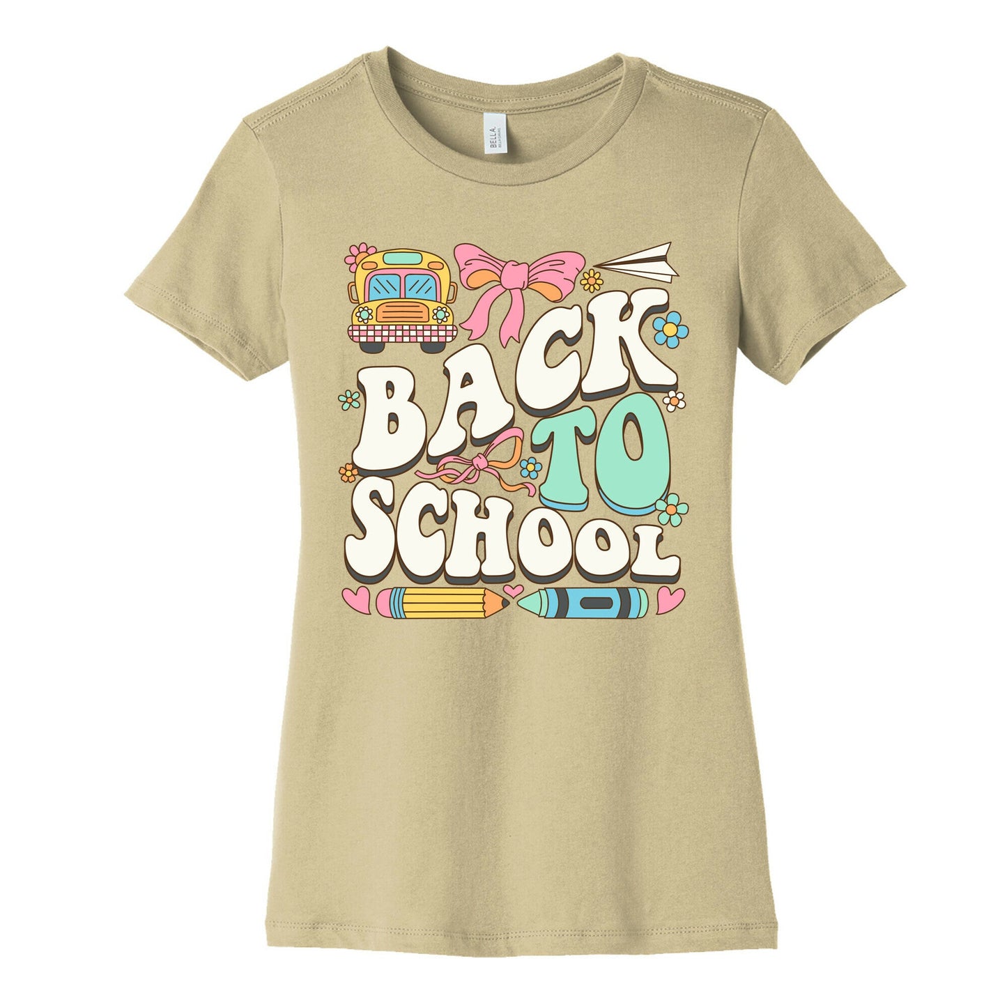Back To School Womens Cotton Tee