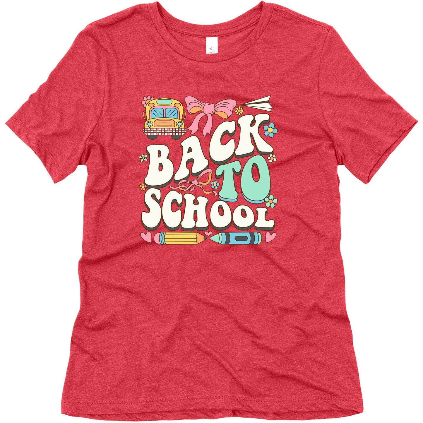Back To School Womens Triblend Tee
