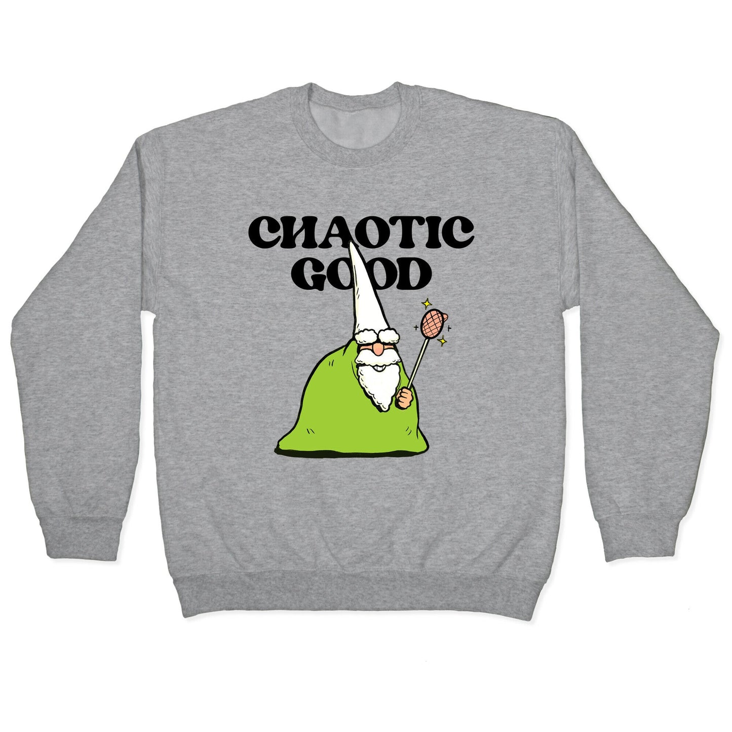 Chaotic Good Gnome Crewneck Sweatshirt
