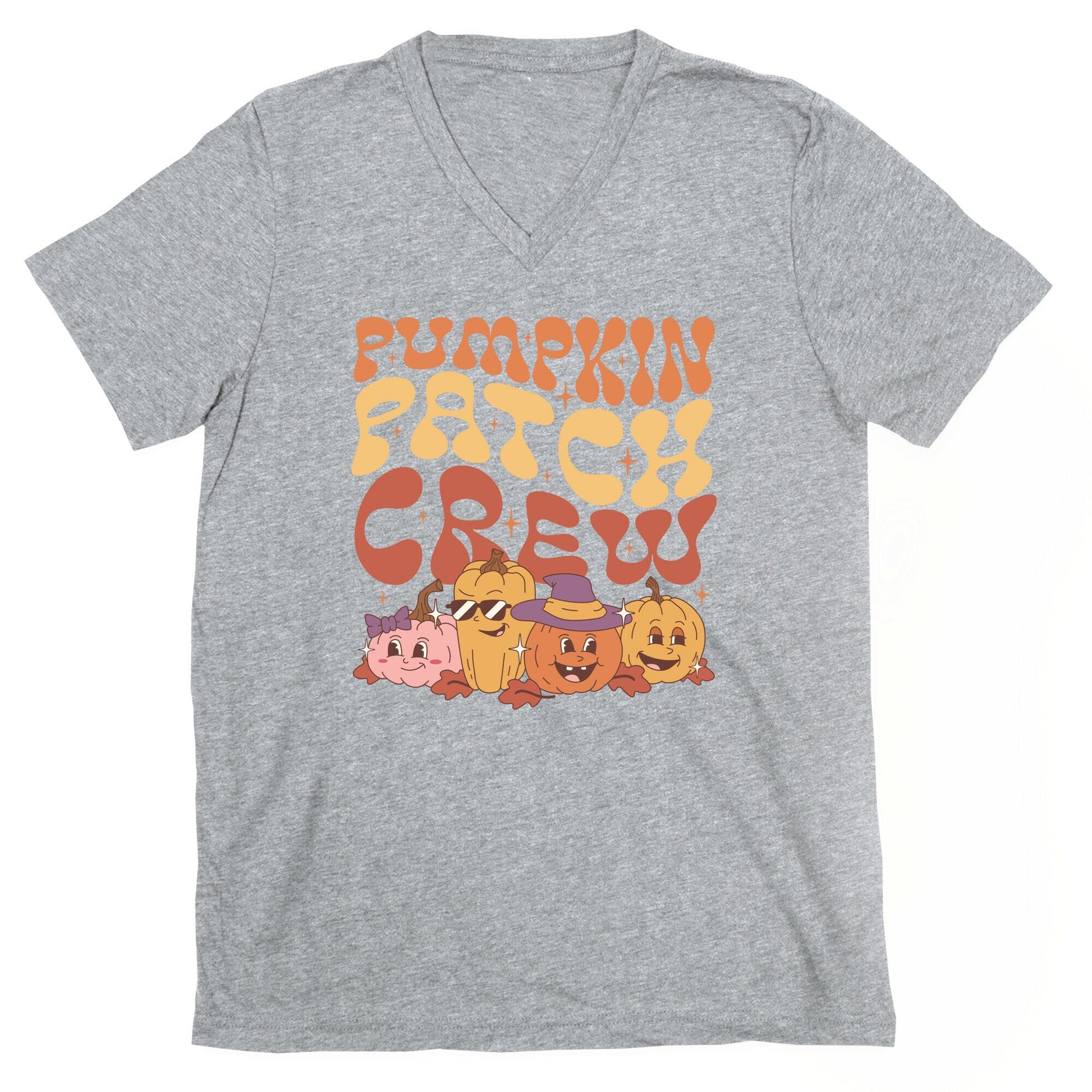 Pumpkin Patch Crew V-Neck
