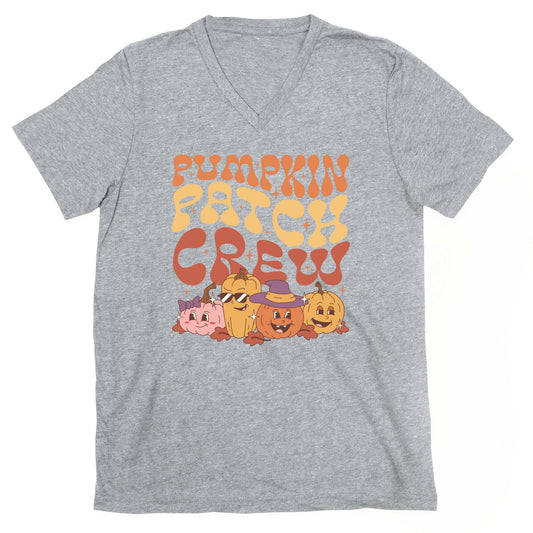 Pumpkin Patch Crew V-Neck