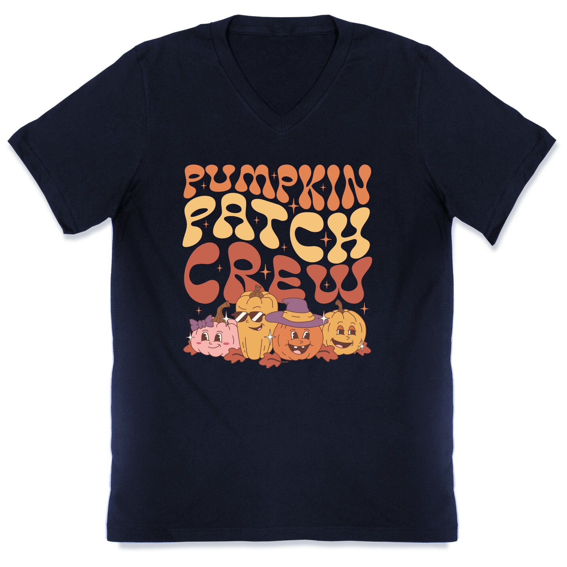Pumpkin Patch Crew V-Neck