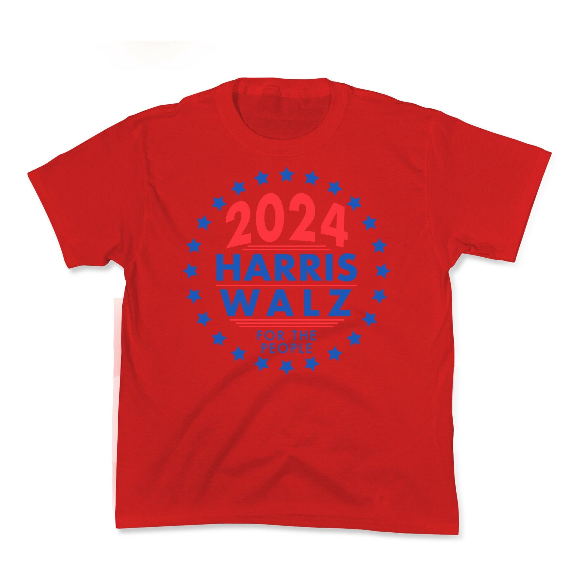 2024 Harris Walz For The People Kids Tee