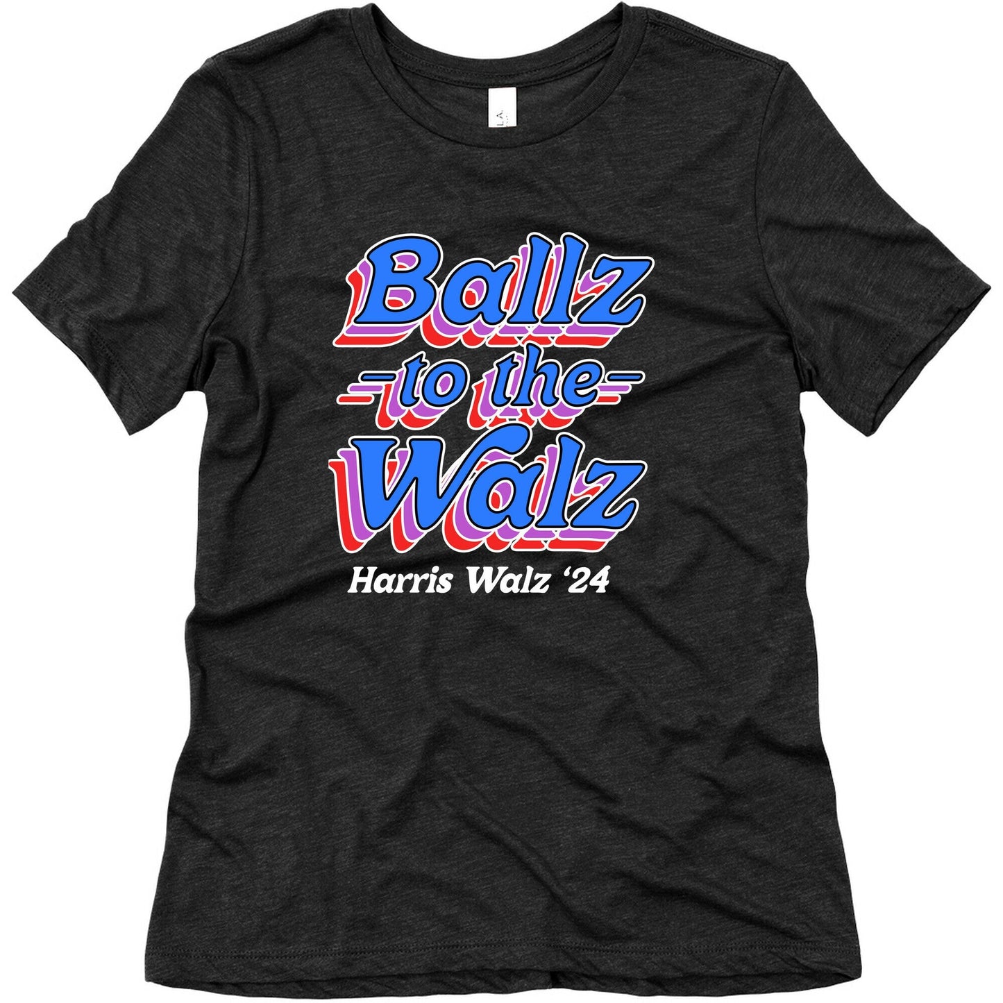 Ballz to the Walz (Harris Walz 2024) Womens Triblend Tee