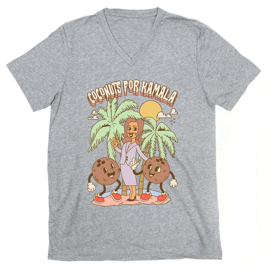 Coconuts For Kamala V-Neck