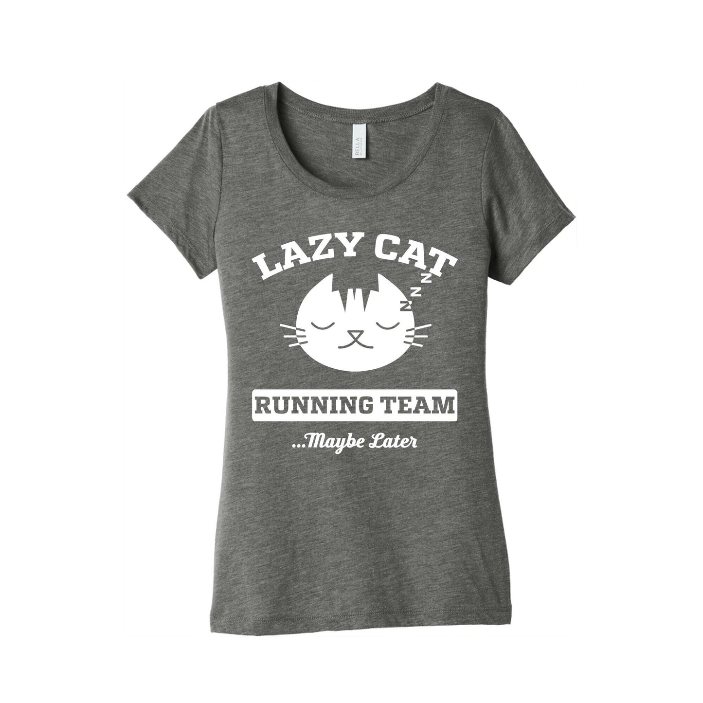 Lazy Cat Running Team Women's Triblend Tee