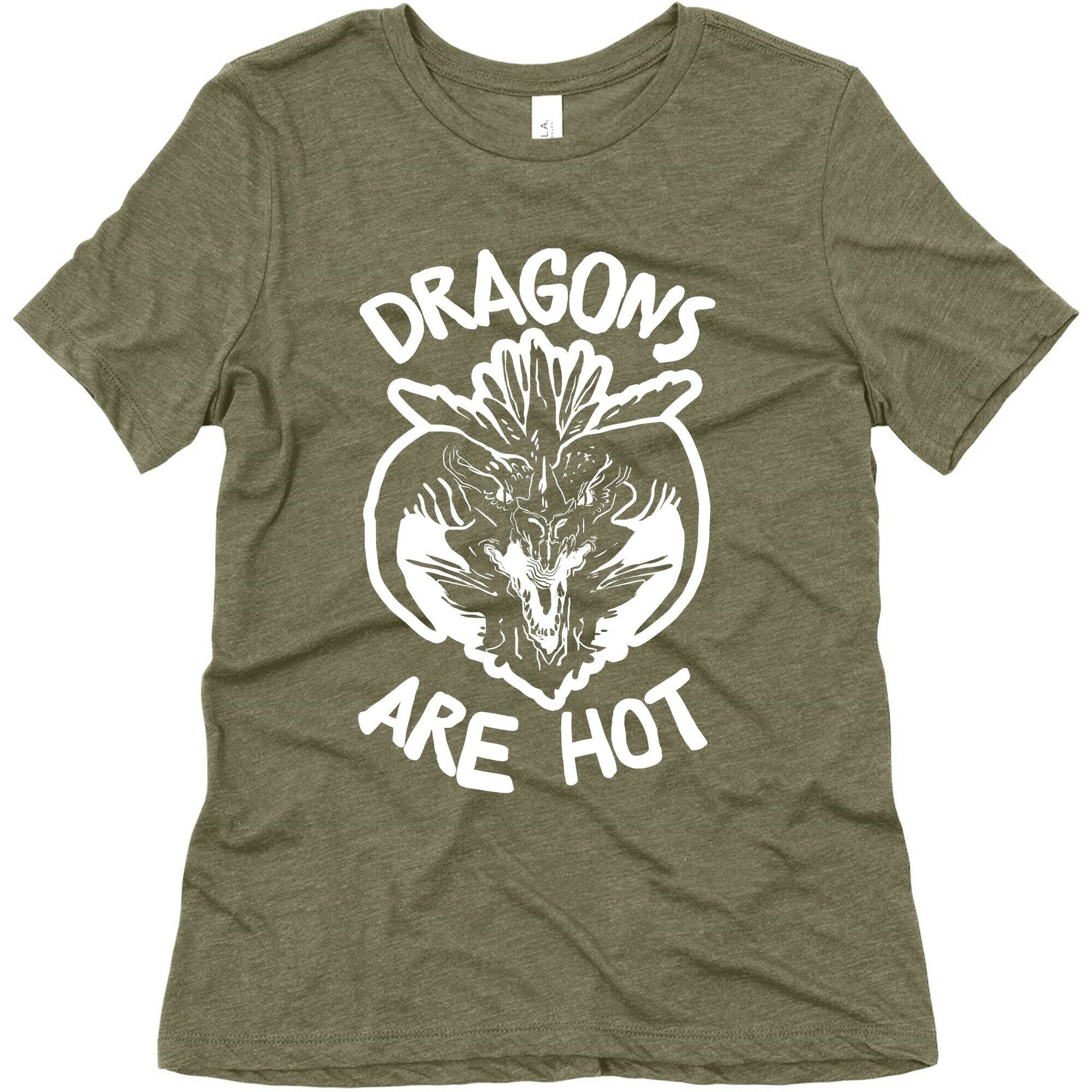 Dragons Are Hot Women's Triblend Tee