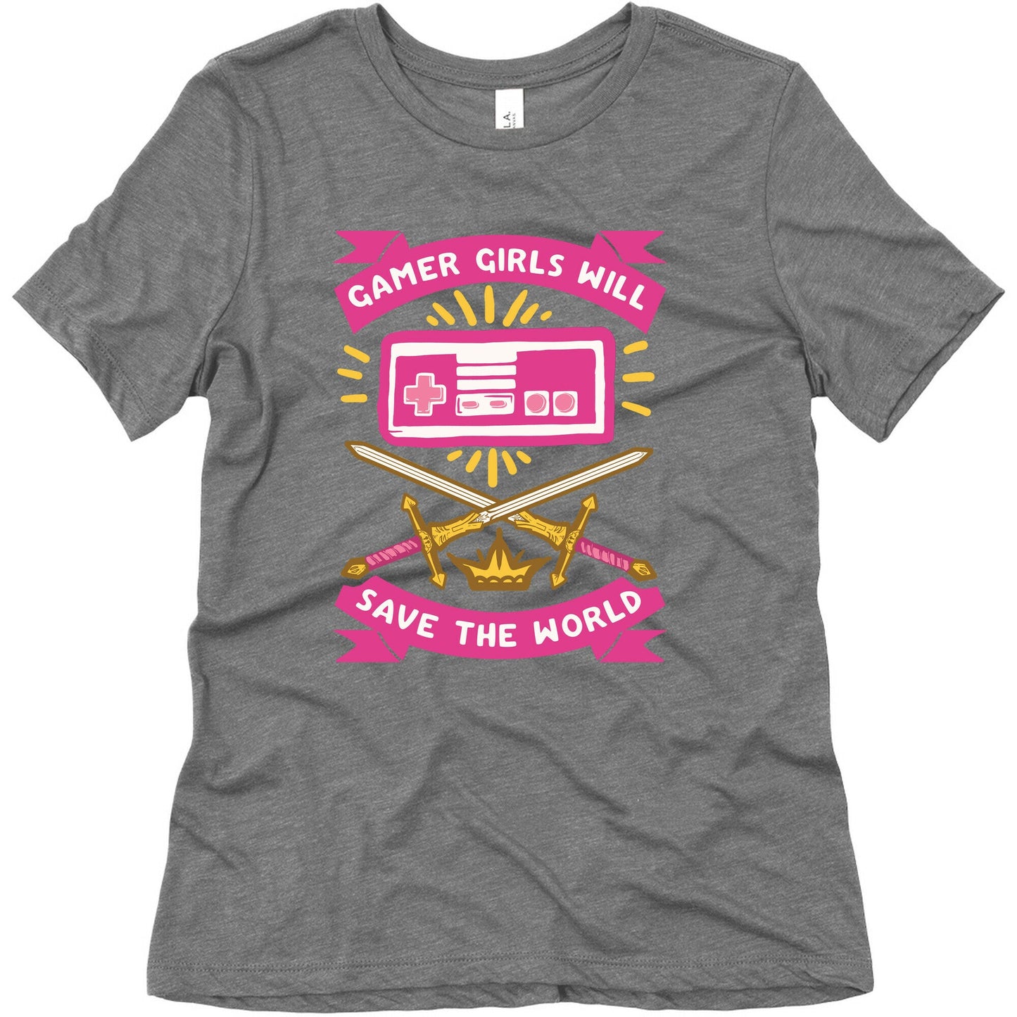 Gamer Girls Will Save The World Women's Triblend Tee