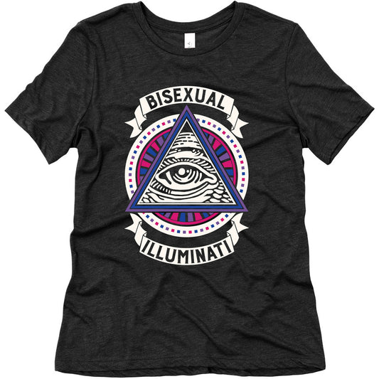 Bisexual Illuminati Women's Triblend Tee