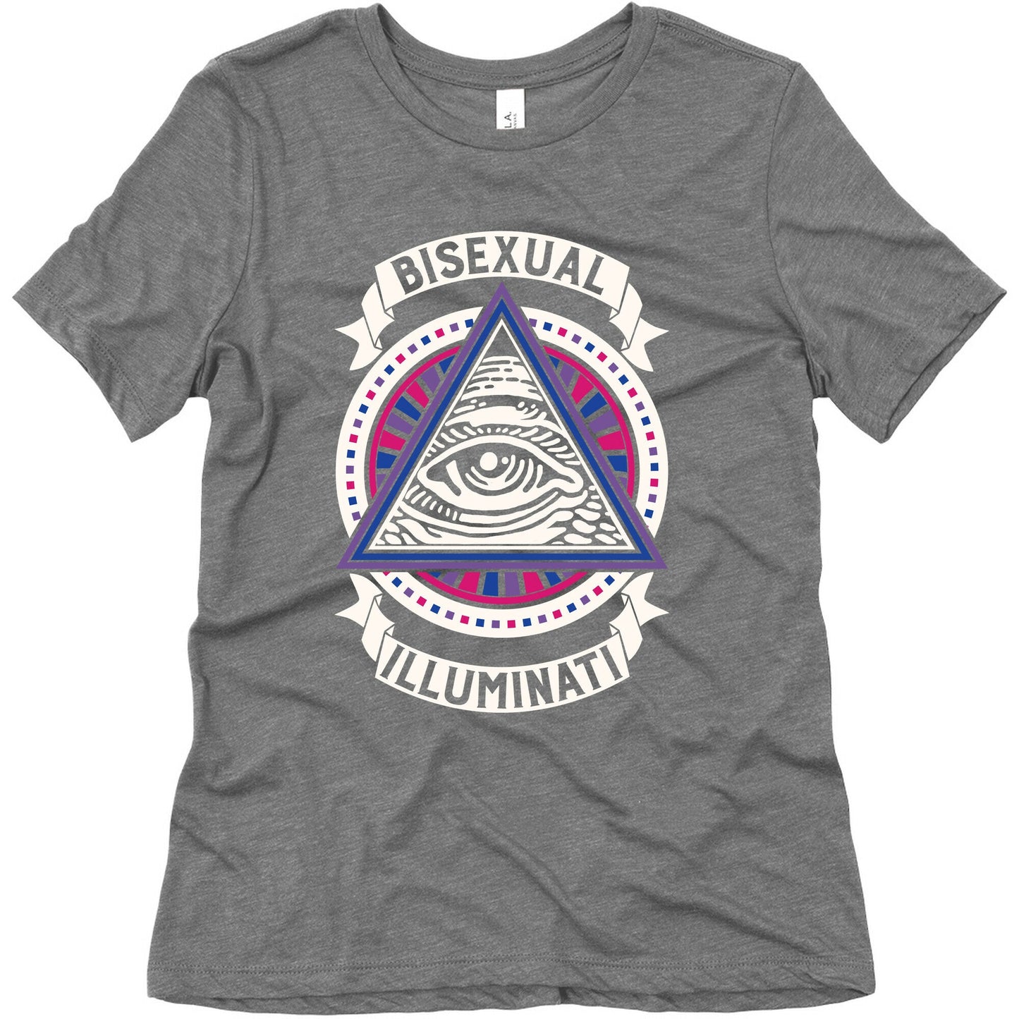 Bisexual Illuminati Women's Triblend Tee