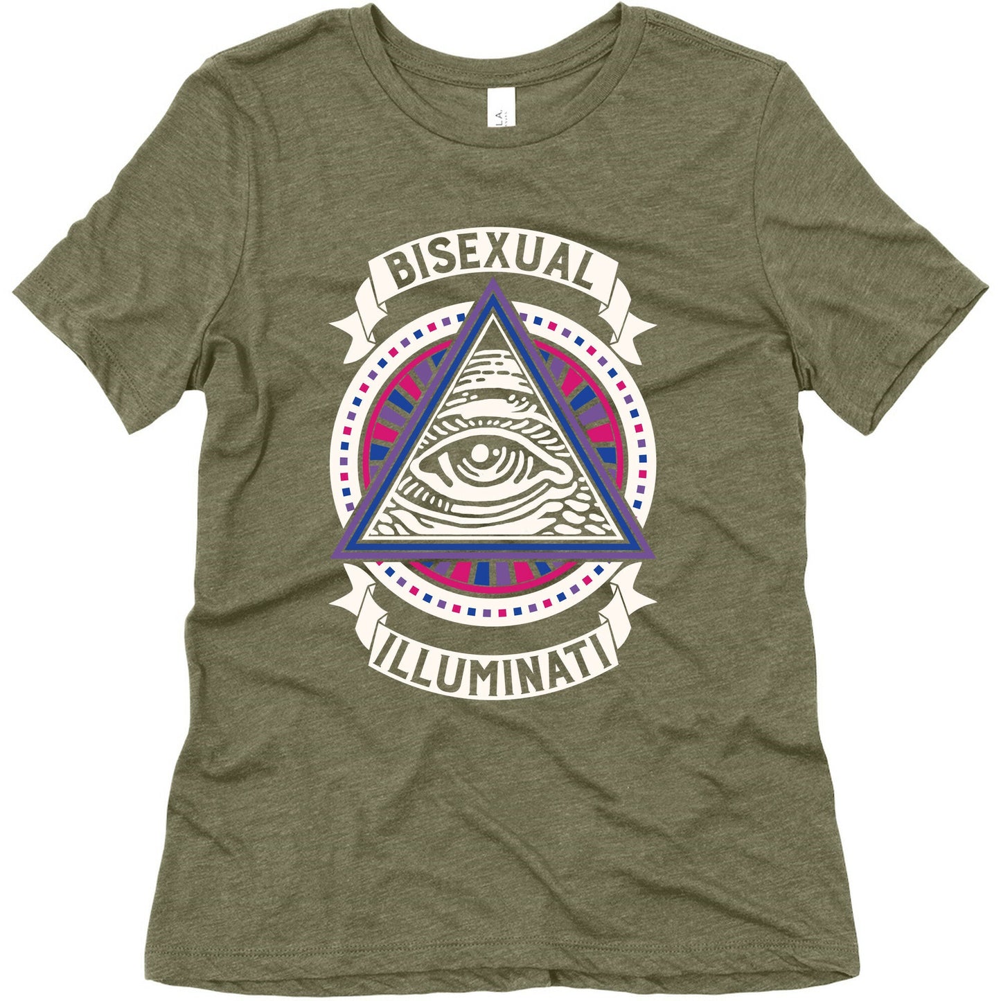 Bisexual Illuminati Women's Triblend Tee