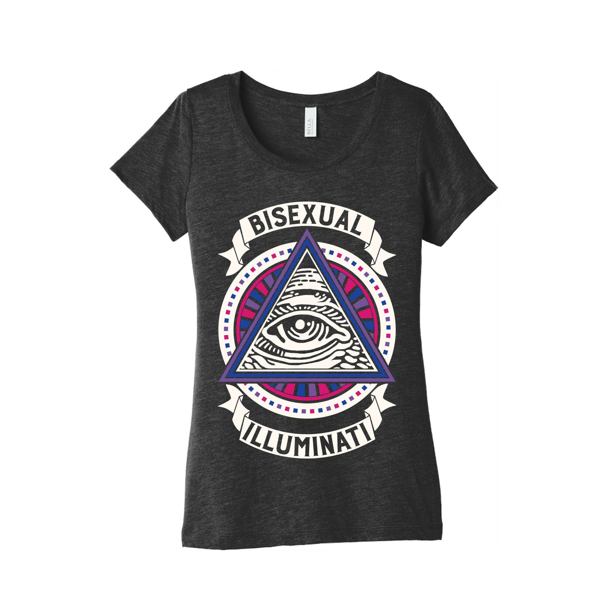 Bisexual Illuminati Women's Triblend Tee