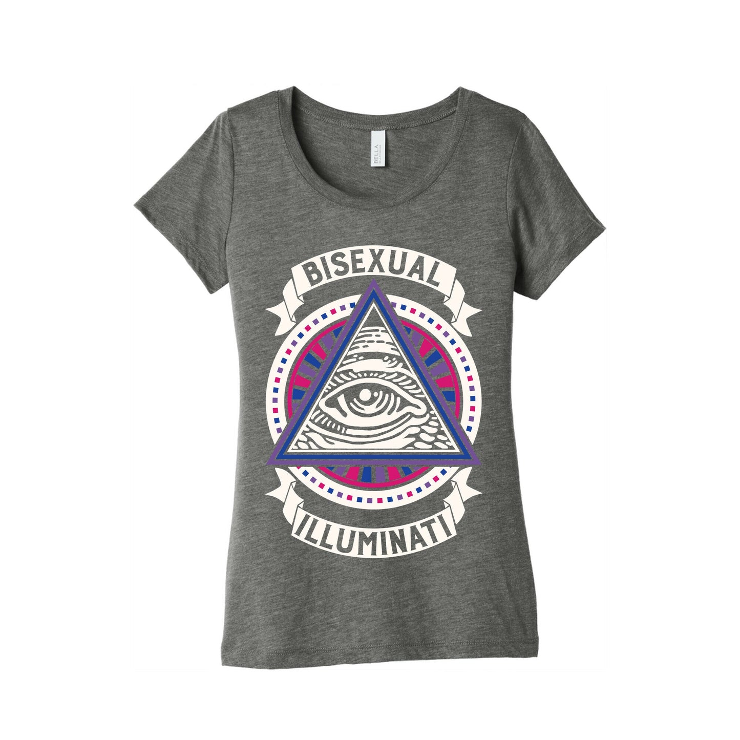 Bisexual Illuminati Women's Triblend Tee