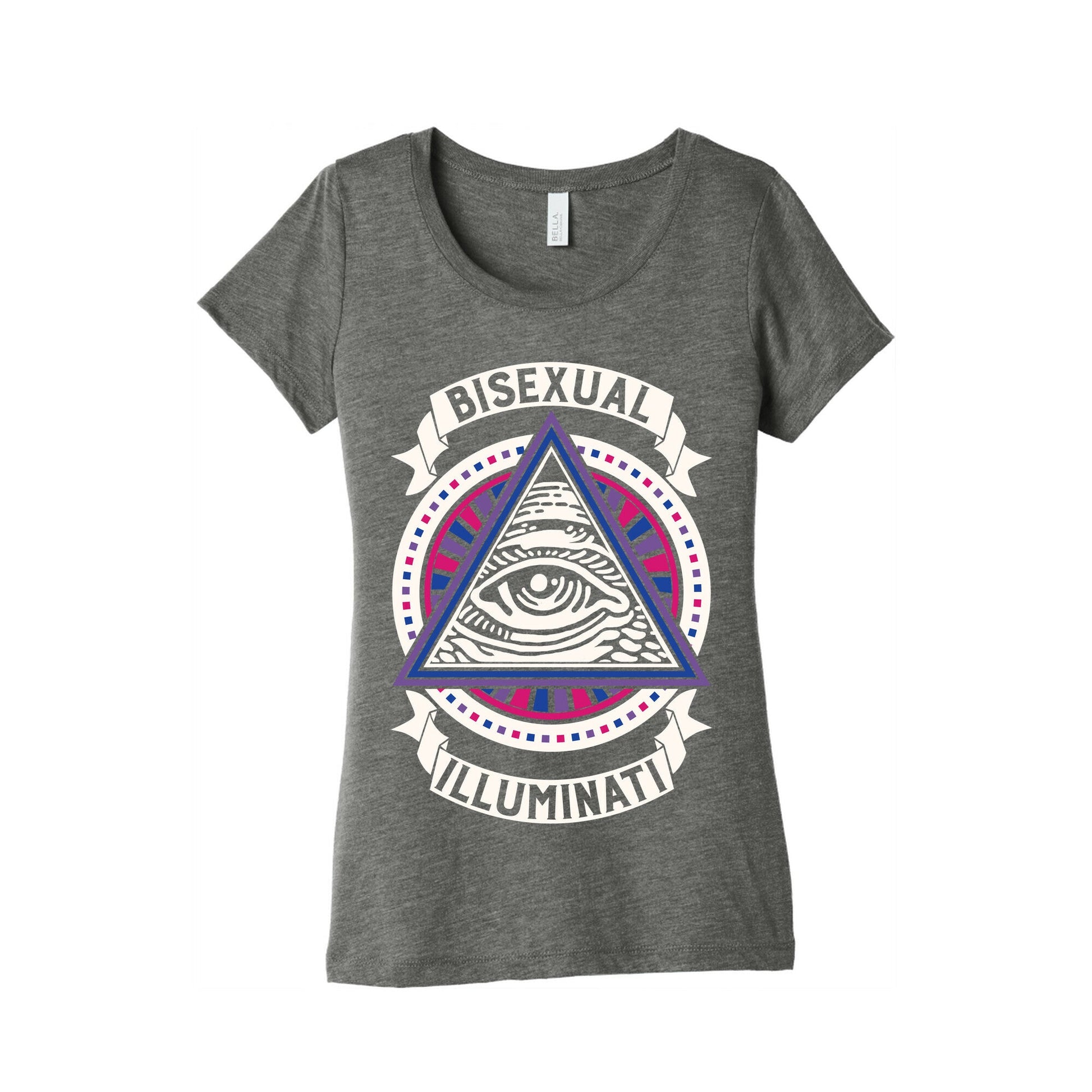 Bisexual Illuminati Women's Triblend Tee