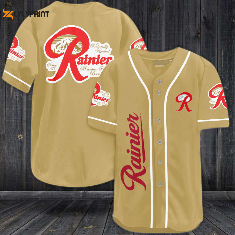Rainier Beer Baseball Jersey - lylyprint.com T-Shirts, Hoodie, Sweatshirt | WearSparks.com