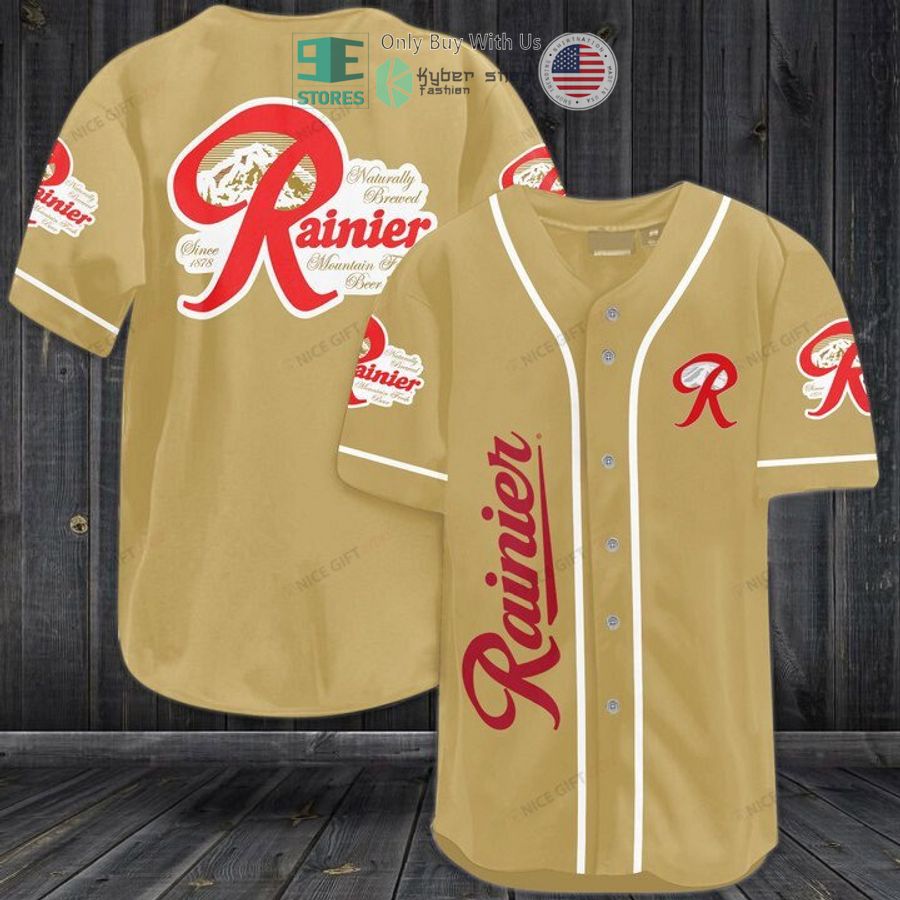 BEST Rainier logo Baseball Jersey