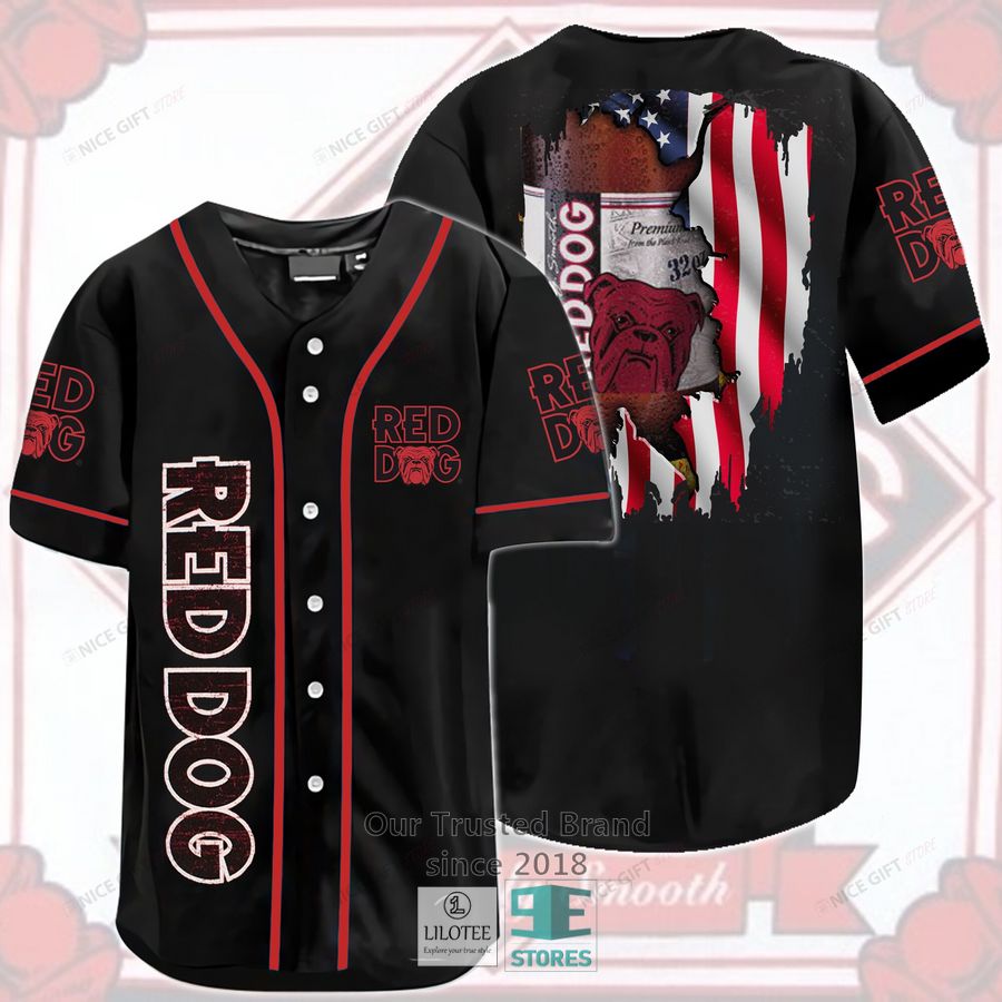 Red Dog Baseball Jersey