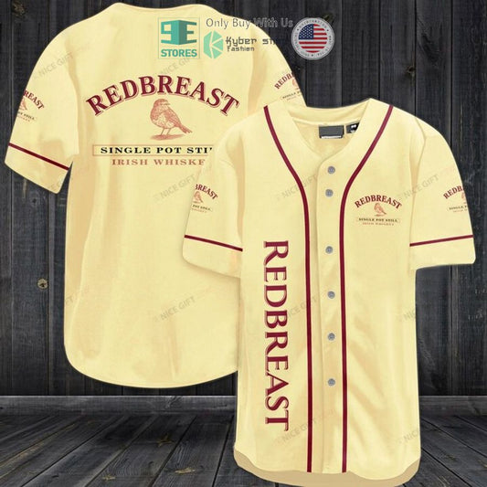 BEST Redbreast Irish Whiskey logo Baseball Jersey