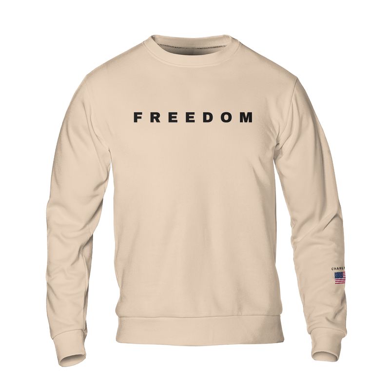 Freedom Charlie Kirk USA Flag Sweatshirt T-Shirts, Hoodie | WearSparks.com (Image 2)