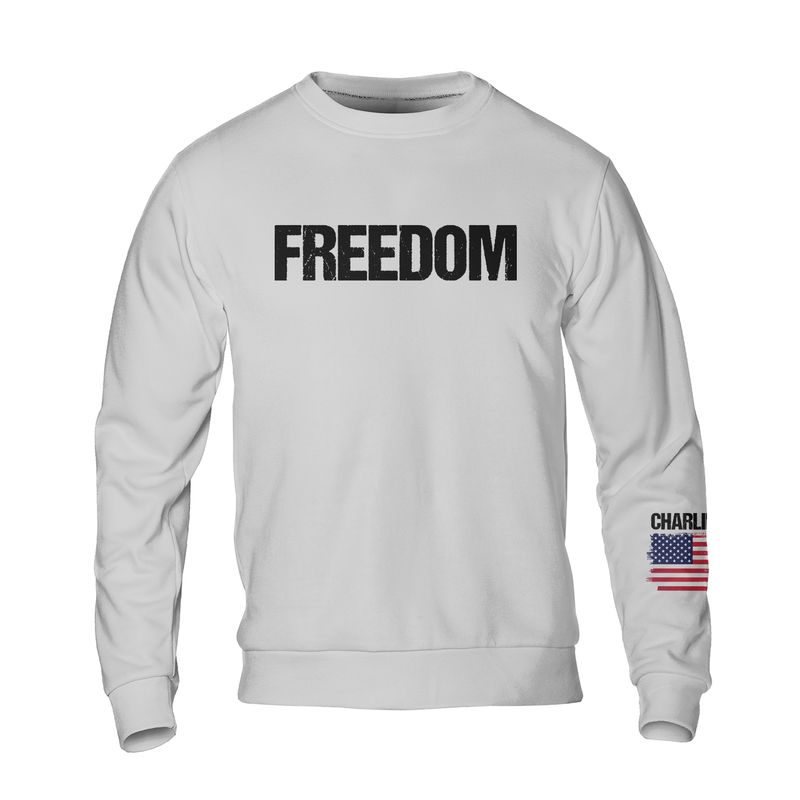 Freedom Charlie Kirk Sweatshirt - 2 T-Shirts, Hoodie | WearSparks.com (Image 3)