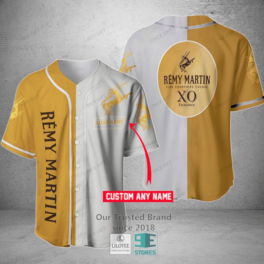 Remy Martin Your Name Baseball Jersey