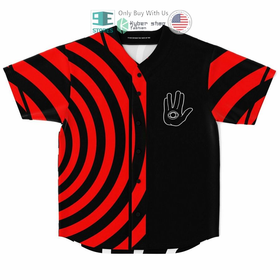 BEST Rezz logo black red Baseball Jersey