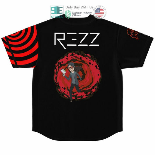 BEST Rezz Rave Daddy black red Baseball Jersey