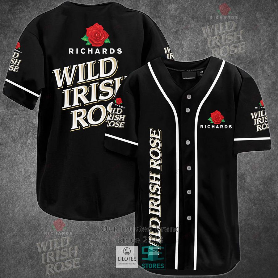 Richards Wild Irish Rose Baseball Jersey