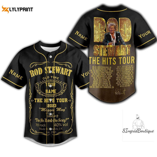 Rod Stewart Jersey Shirt, Custom Rod Stewart Baseball Jersey - lylyprint.com Hoodie, Sweatshirt | WearSparks.com (Image 1)