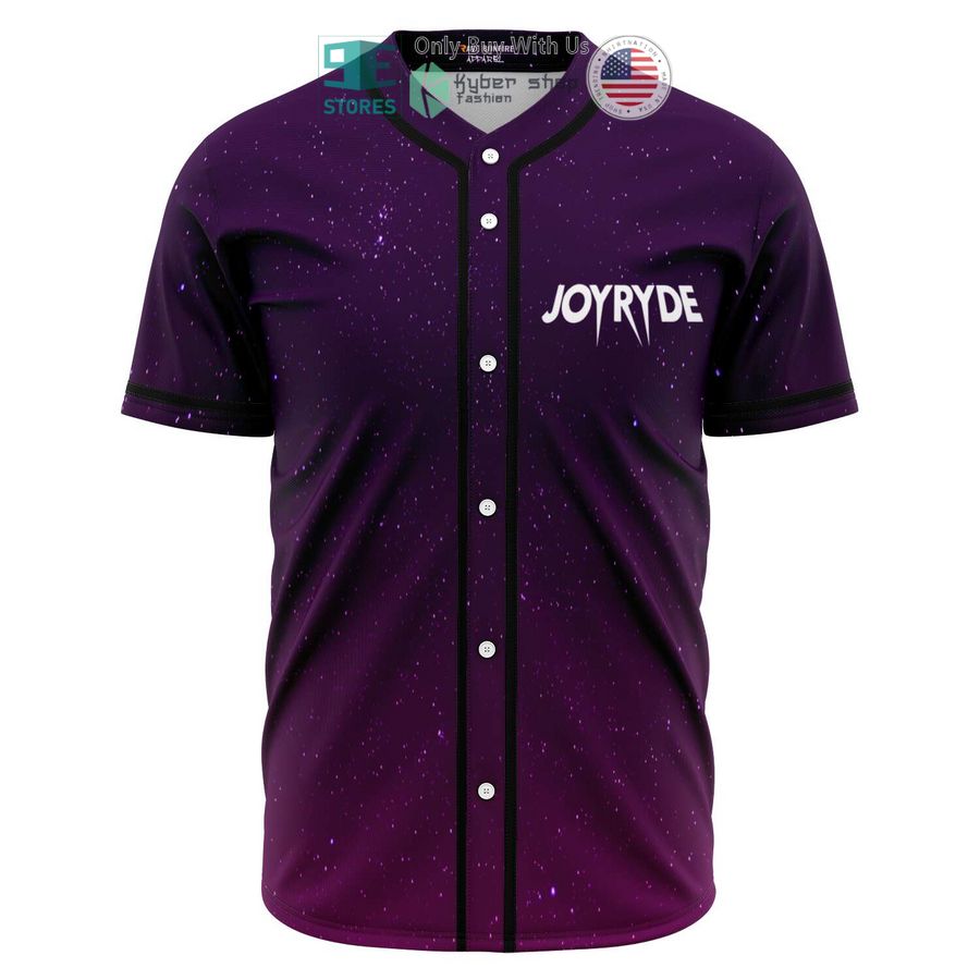 BEST Ryde Or Die Joyryde Violet galaxy Baseball Jersey