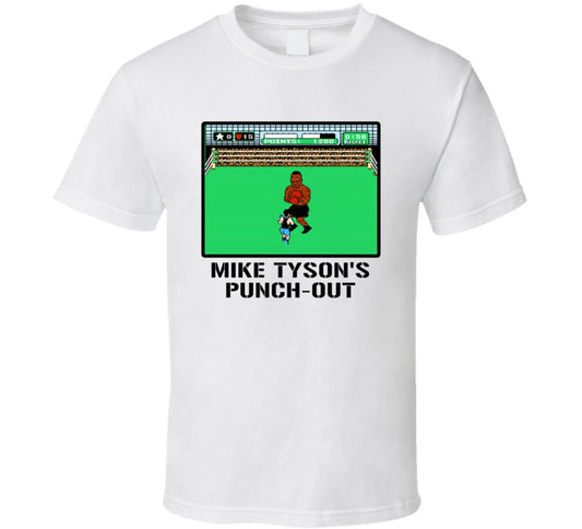 Mike Tyson's Punch Out Video Game Classic Retro Fan T Shirt