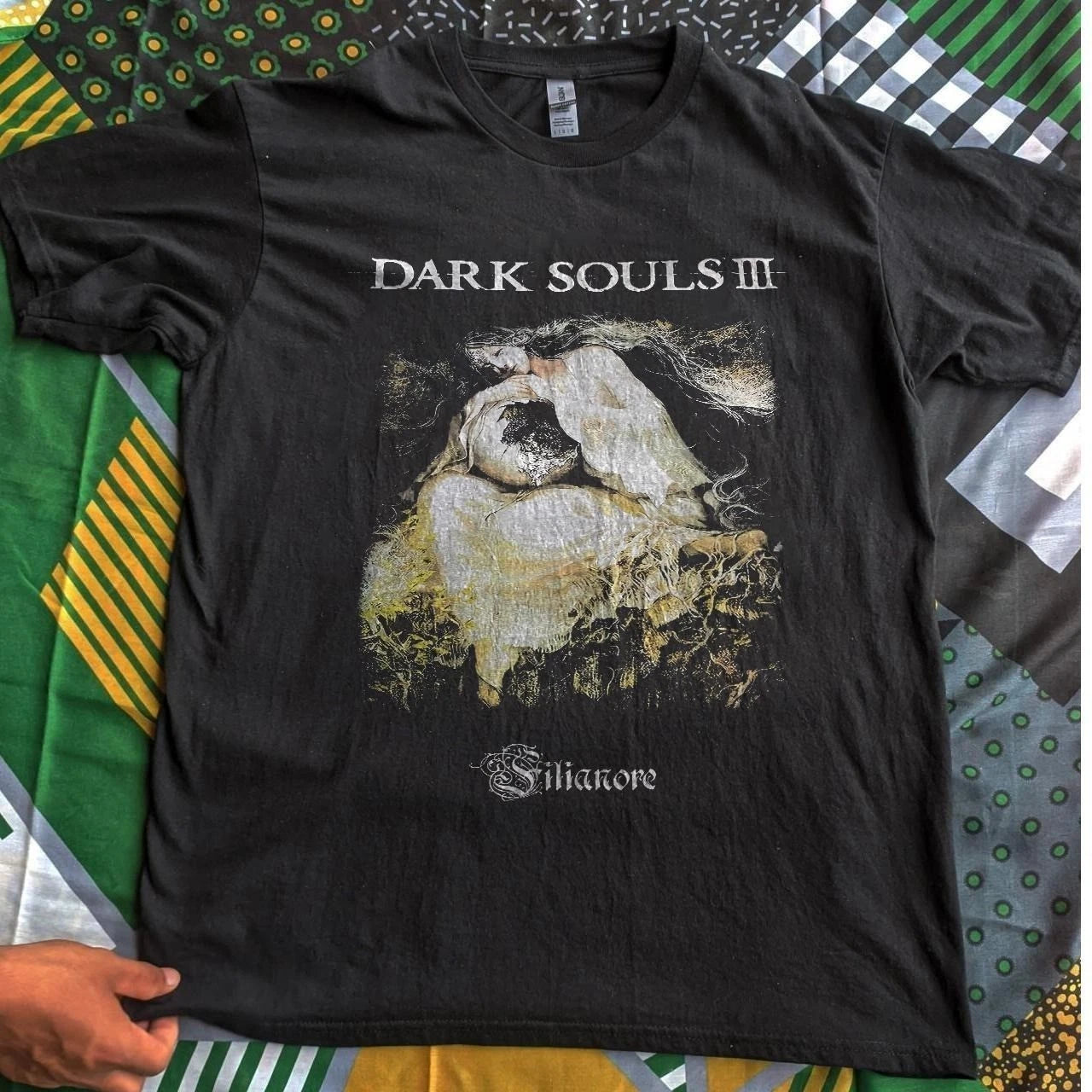 Retro Dark Souls 3 Video Game Graphic Unisex Tee Gift for fan S-5XL