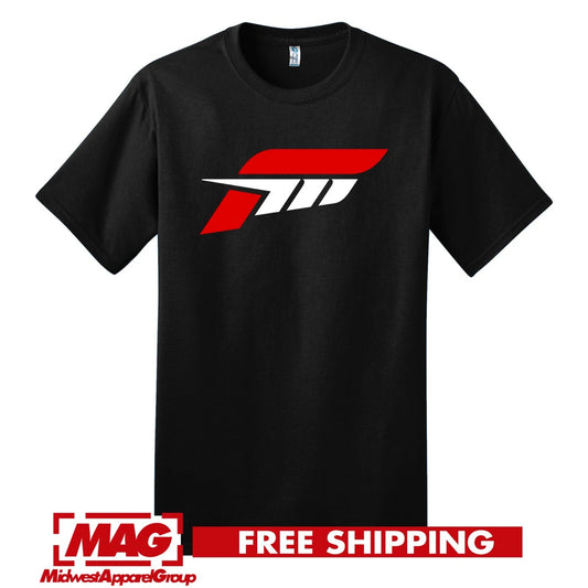 FORZA MOTORSPORT T-SHIRT Videogame Logo XBox Series X Gaming Racing Shirt Tee
