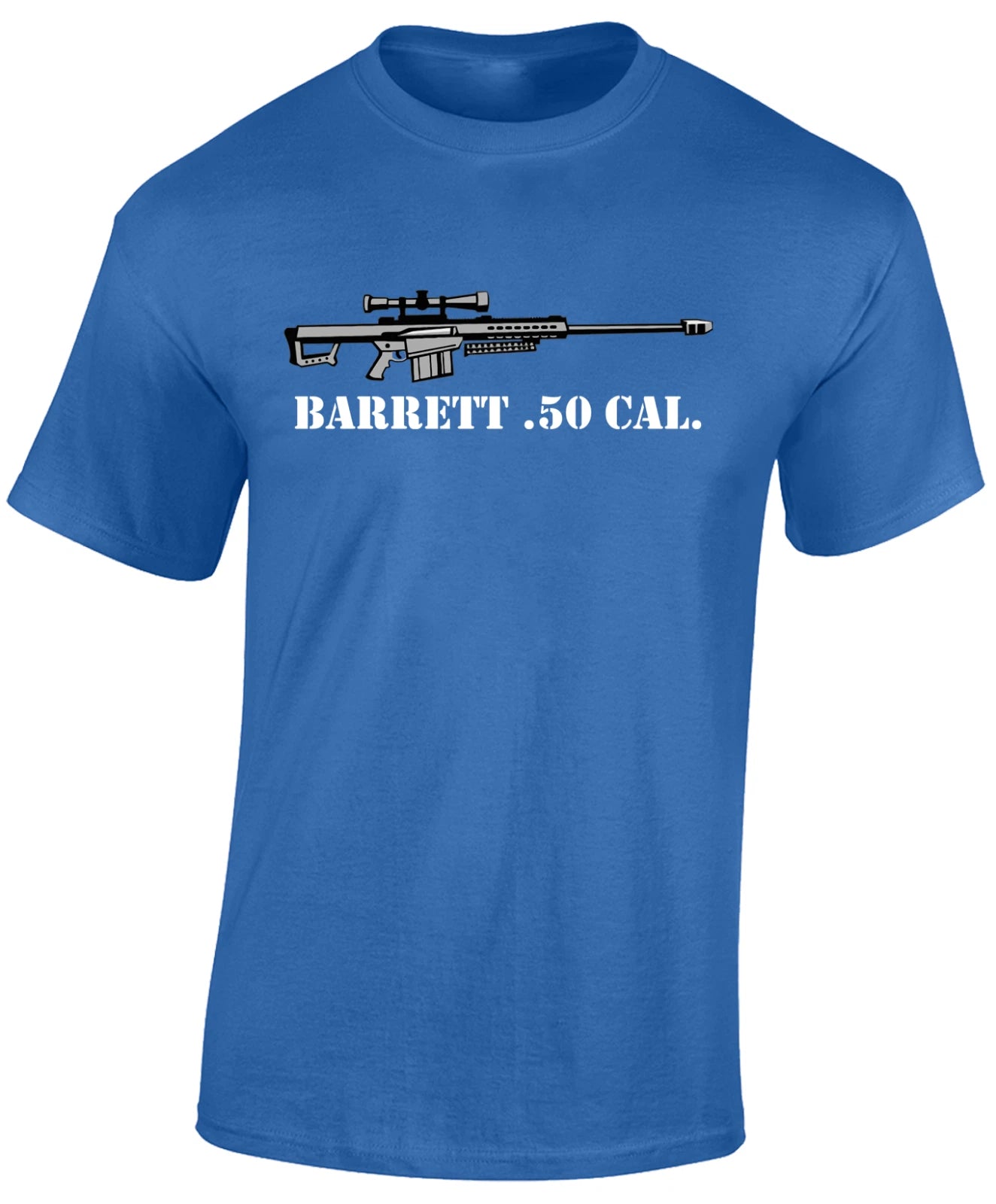 Barrett 50 Cal Sniper Rifle Army Gaming Gamer Gift Unisex T-Shirt
